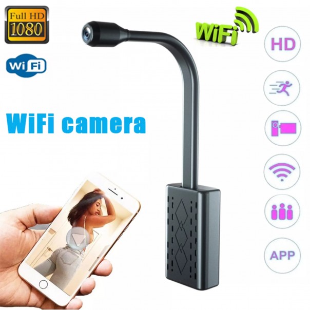 Camera mini wifi siêu nhỏ X6 giấu kín bí mật quan sát từ xa